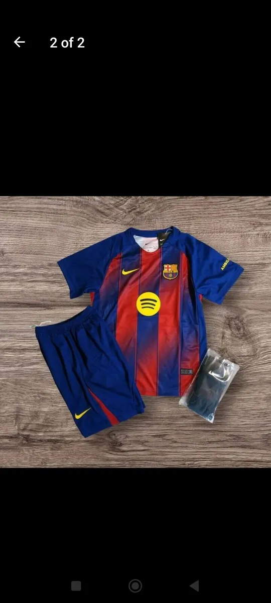 BARCELONA ( LAMINE YAMAL 10 ) KIDS KIT 6/7, 10/11, - Image 2