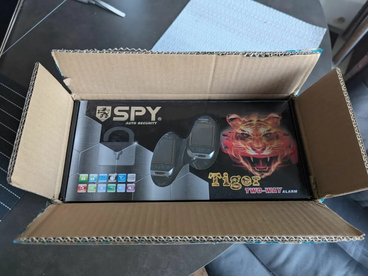 SPY Car Two Way Alarm System Full Set Immobilizer - Image 4