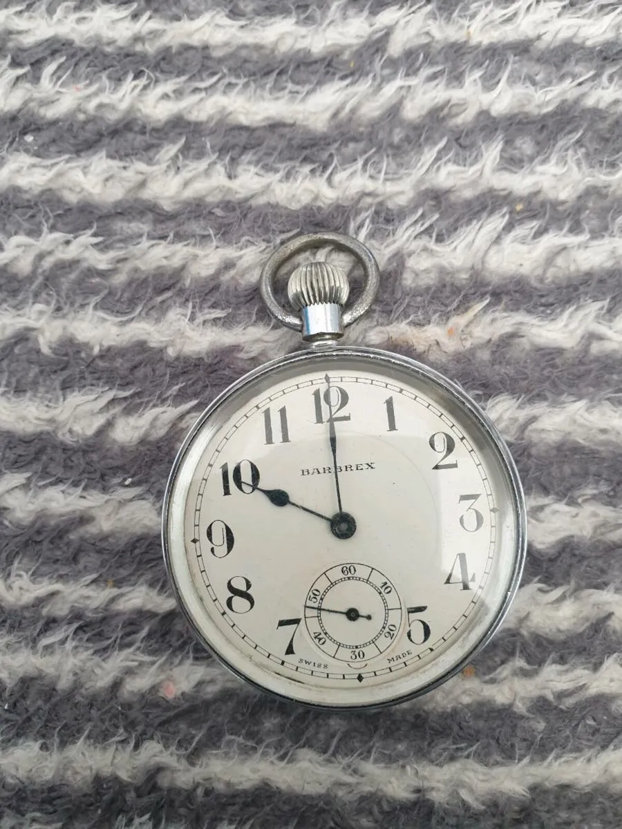 3 OLD POCKET WATCHS PARTS REPAIRS - Image 2