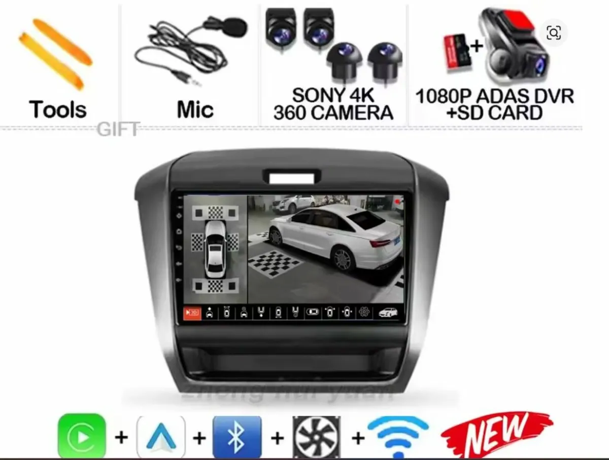 Android Honda Freed 2 2016-2022 Car Radio 360 View - Image 2