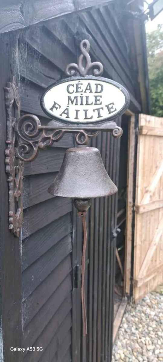 Cead mile falta cast iron bell - Image 2