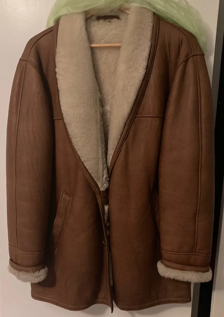 Sheepskin coat