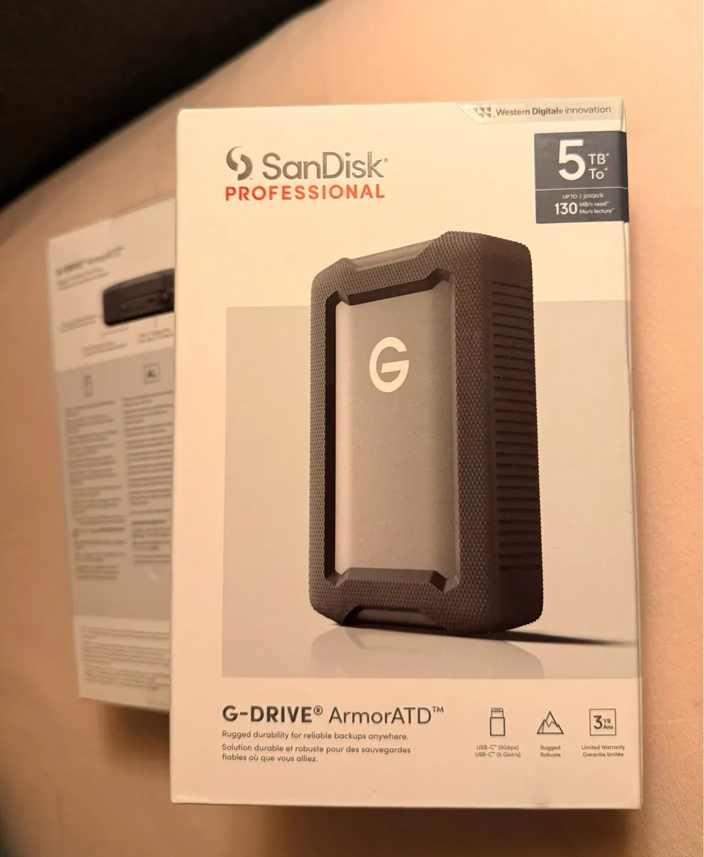 SanDisk PROFESSIONAL G-DRIVE® 5TB - Image 1