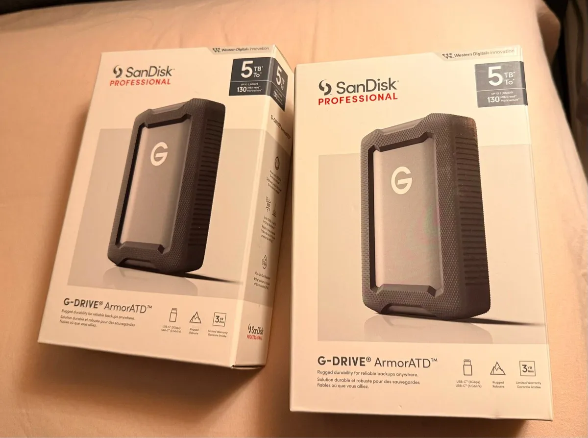 SanDisk PROFESSIONAL G-DRIVE® 5TB - Image 2