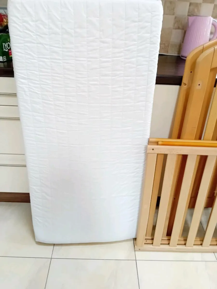 BABYS COT + MATTRESS