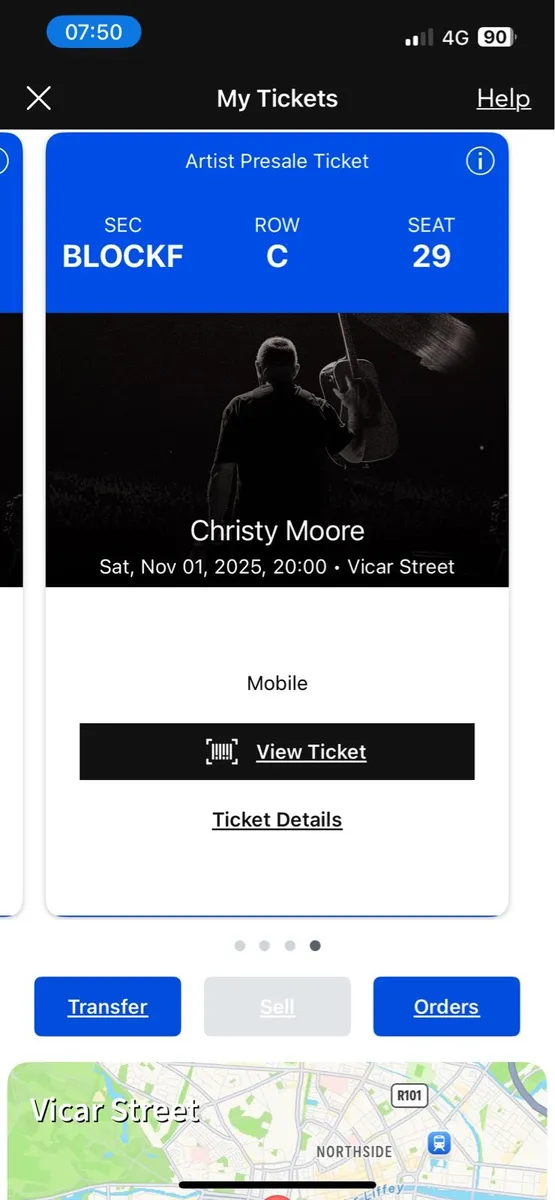 Christy Moore 1st nov - Image 1