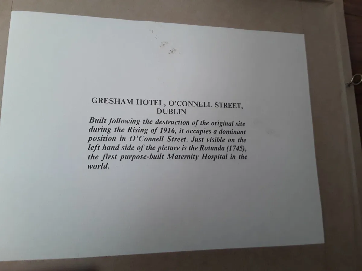Small lightweight picture Gresham Hotel Dublin - Image 2