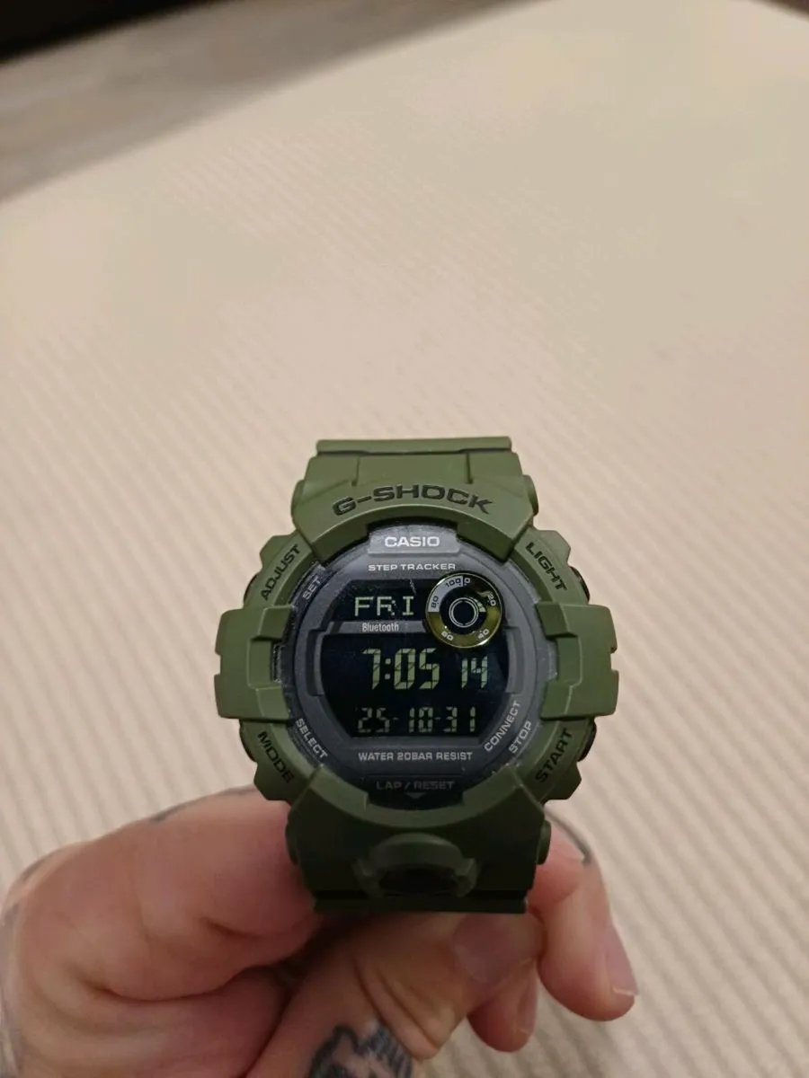 Casio g shock Gbd 800 step counter