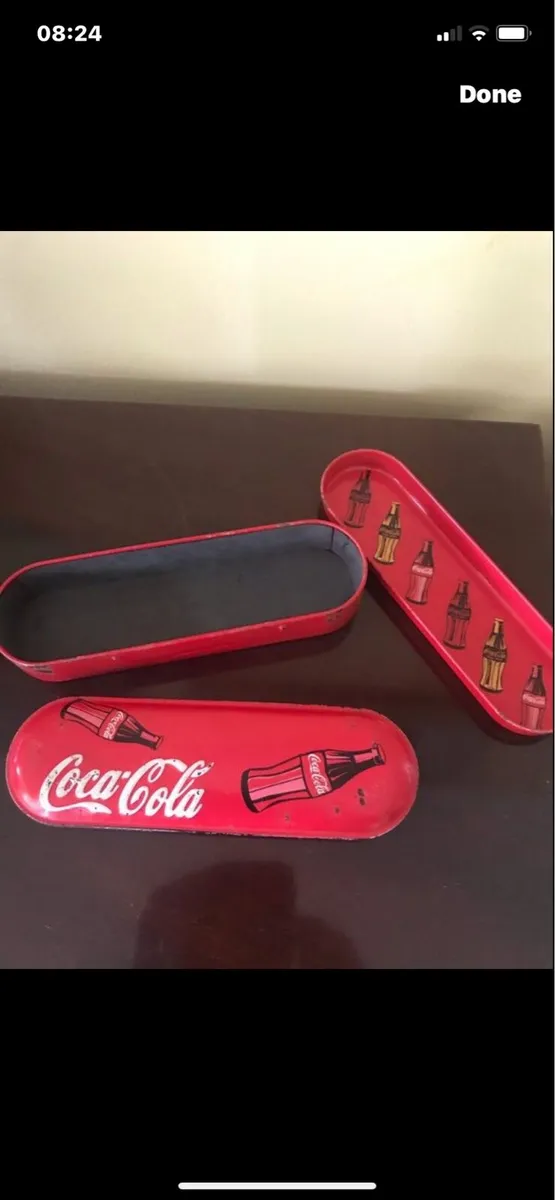 Vintage Coca Cola Metal Box - Image 2