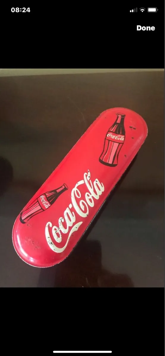 Vintage Coca Cola Metal Box - Image 3