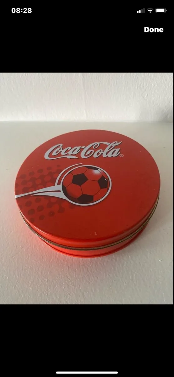 Coca Cola Football Coasters Set (4) - Image 4