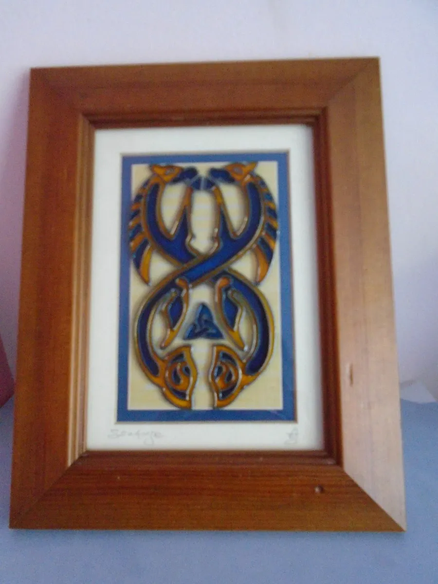 Picture,Glass painting, Celtic.Home decor - Image 2