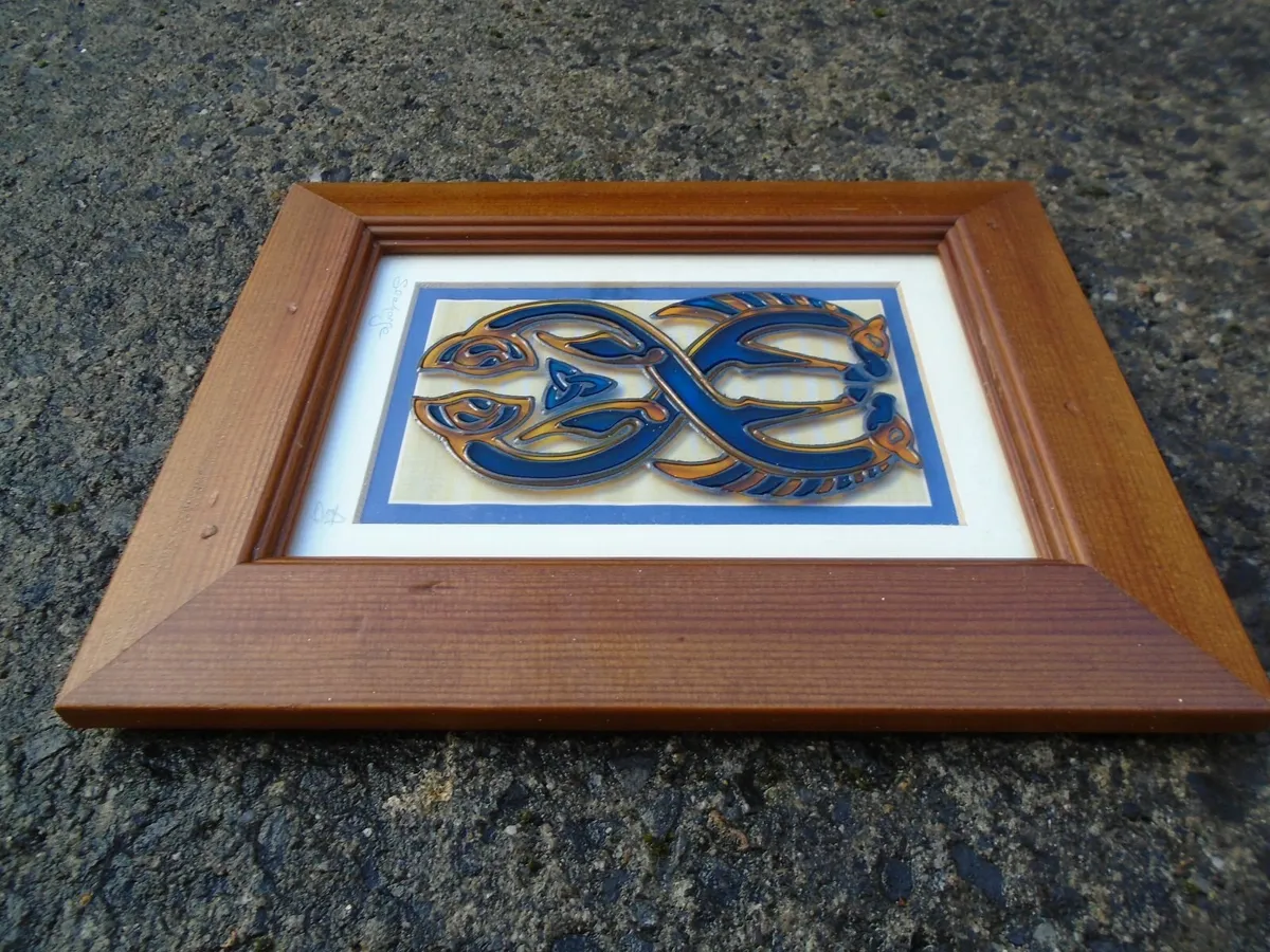 Picture,Glass painting, Celtic.Home decor - Image 3