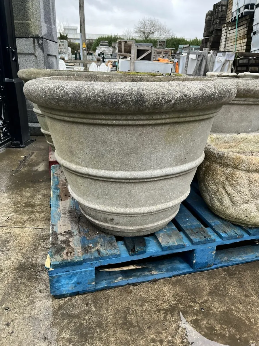 Weathered  Urns / Planters - Image 1