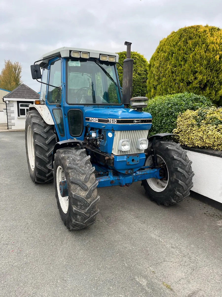 Ford 7610 c/w loader - Image 2