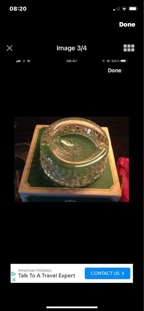 Vintage Galway Crystal Bowl/ Dish - Image 4