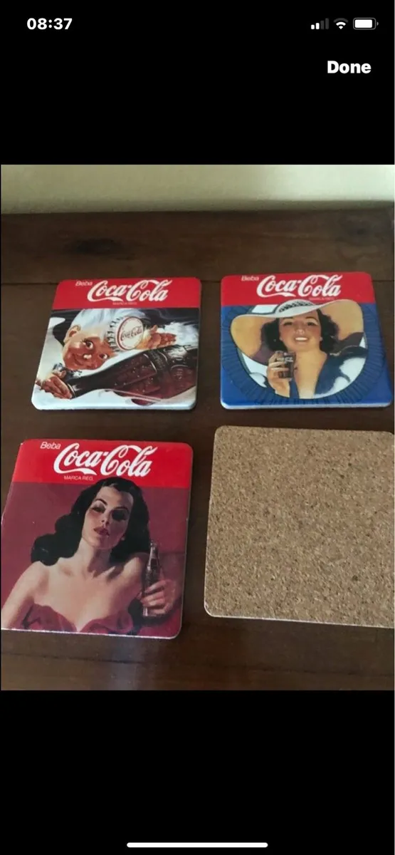 Coca Cola coasters (4) - Image 2