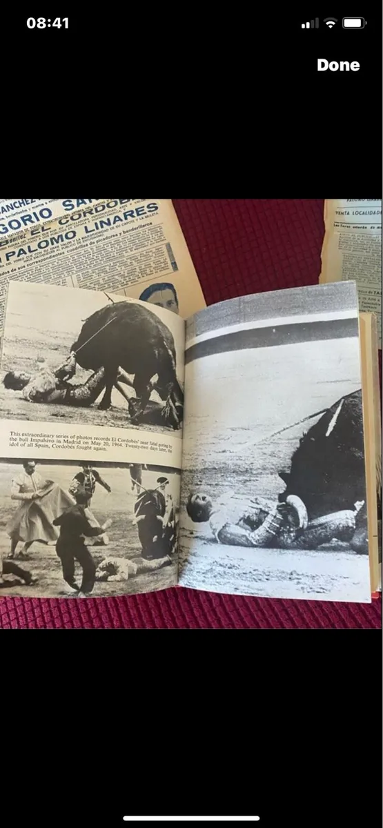 Vintage Spanish Bullfighting Memorabilia - Image 4