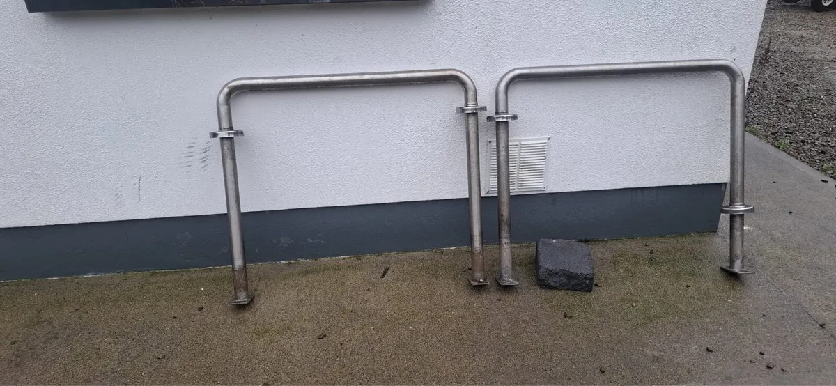 Stainless steel handrails - Image 1
