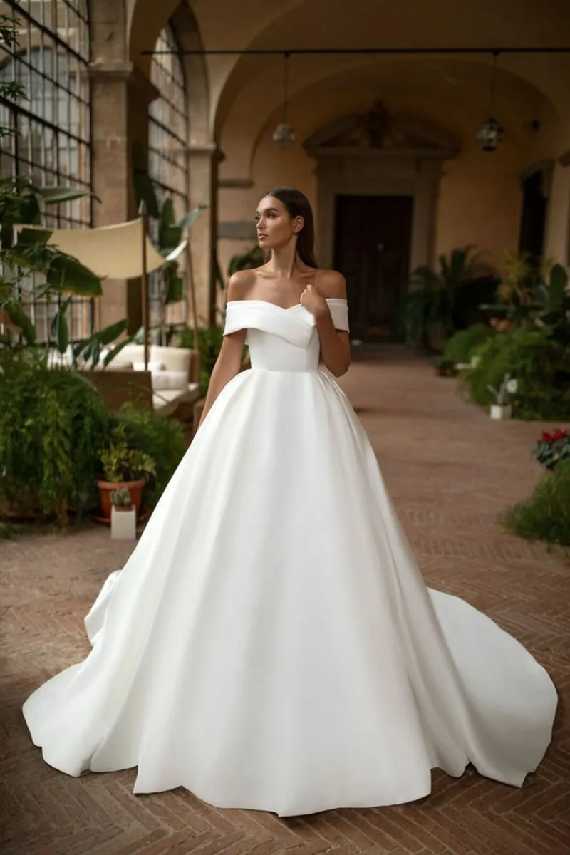 Milla Nova Matilda Silk Wedding Dress - Image 2