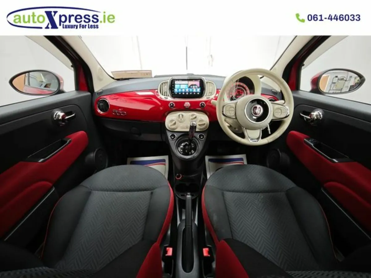 Fiat 500 1.2 Automatic, Reversing camera - Image 2