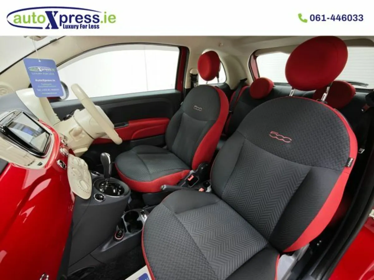 Fiat 500 1.2 Automatic, Reversing camera - Image 4