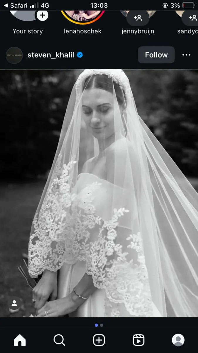 Wedding Veil Couture (by Steven Khalil) - Image 2