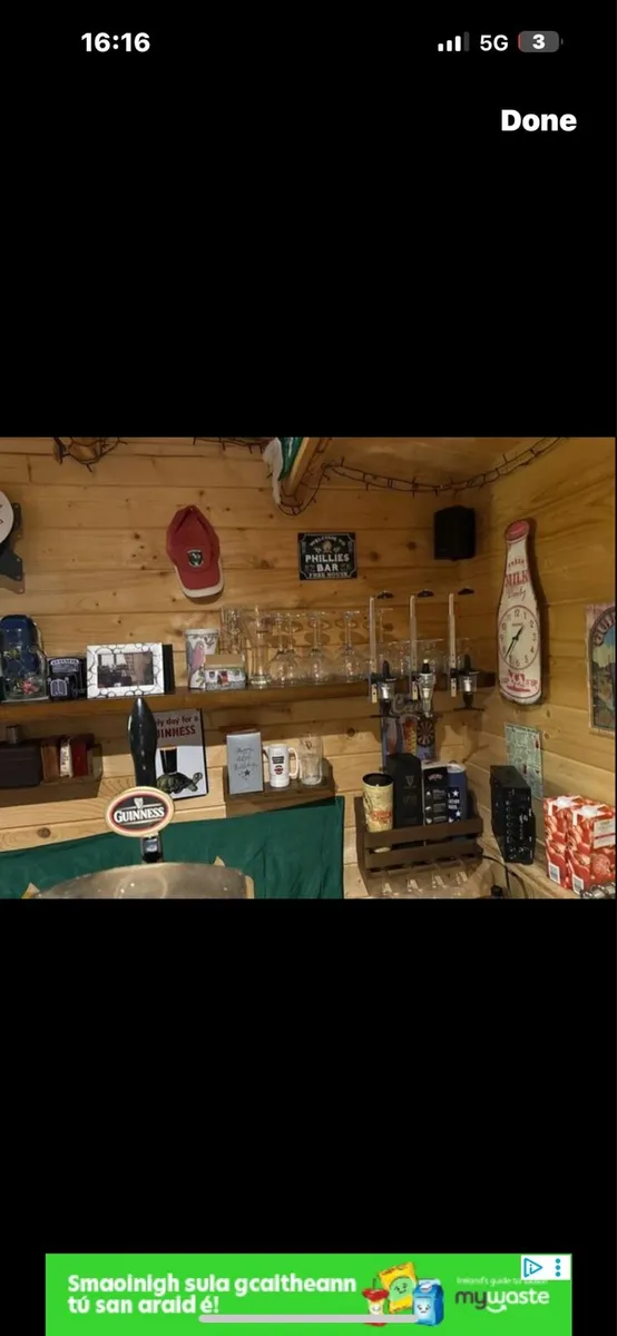 Home Bar Bar Stools Guinness Heineken Taps Cooler - Image 2