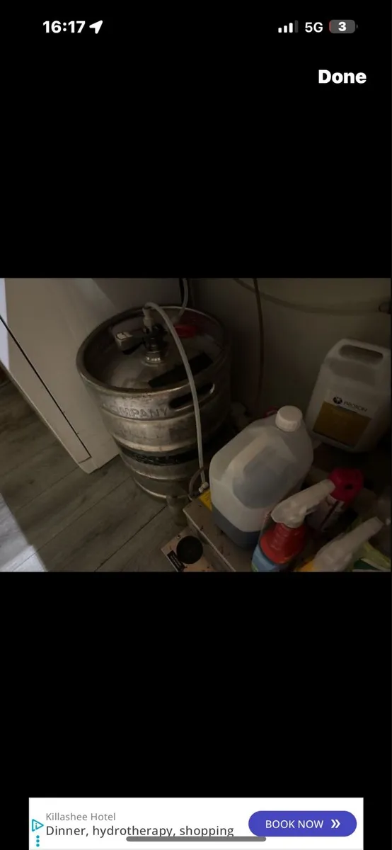Home Bar Bar Stools Guinness Heineken Taps Cooler - Image 4