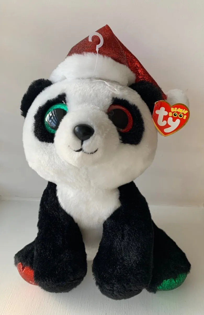 BRAND NEW 10” Beanie Boo - Christmas Panda