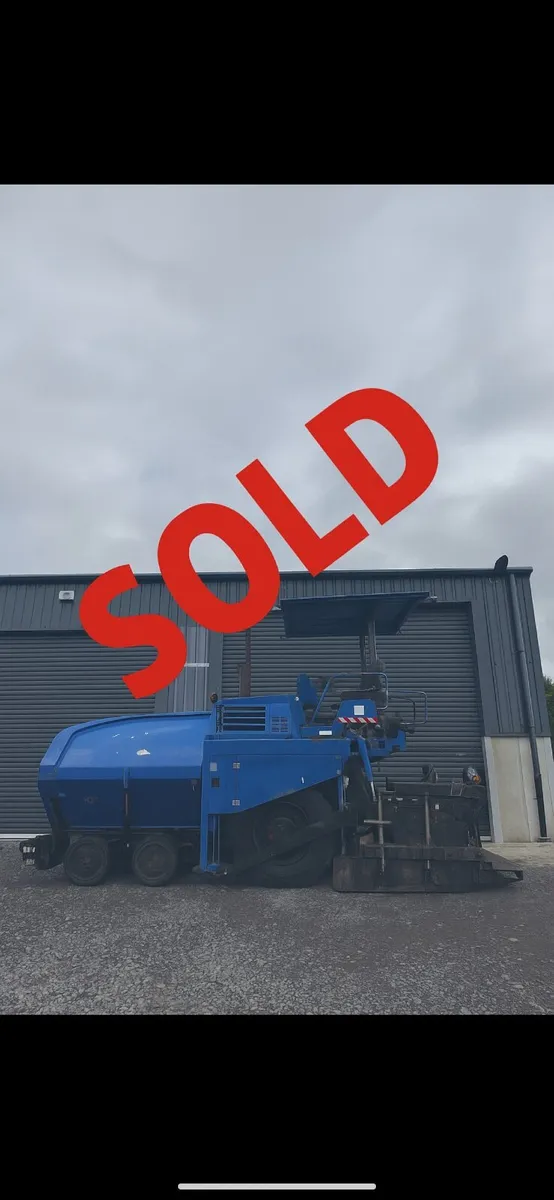 2014 Ammann AFW500E more pavers required - Image 1