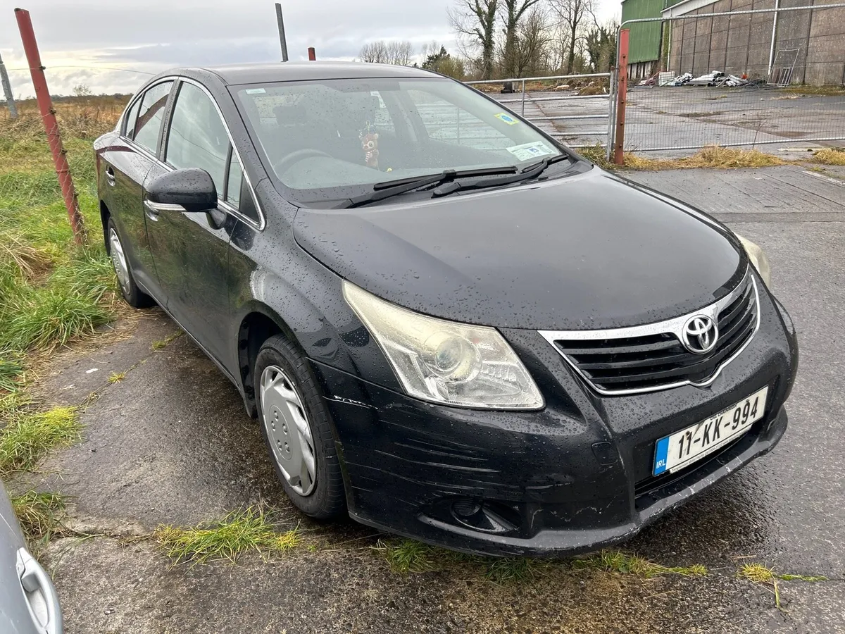 2011 Toyota Avensis 8 months NCT 6/26 - Image 2