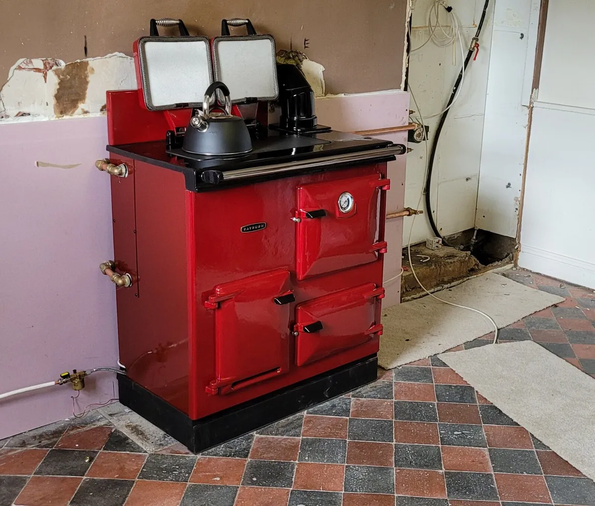 Rayburn oil range - Image 2