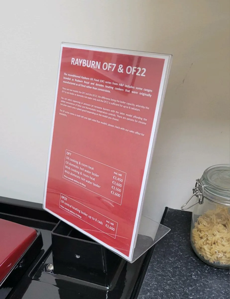 Rayburn oil range - Image 3