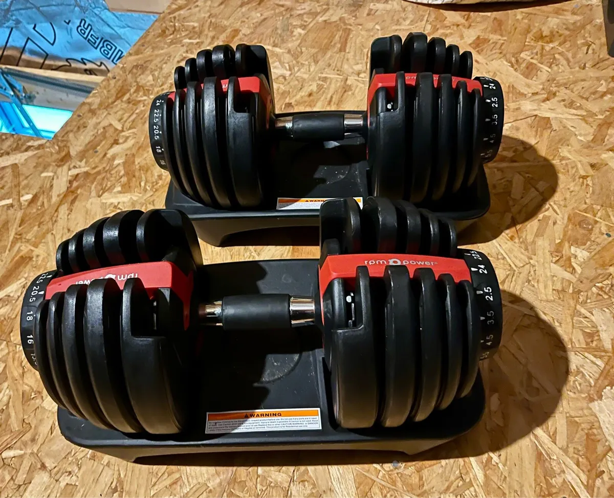 RPM Power Adjustable Dumbbells Pair - Image 1