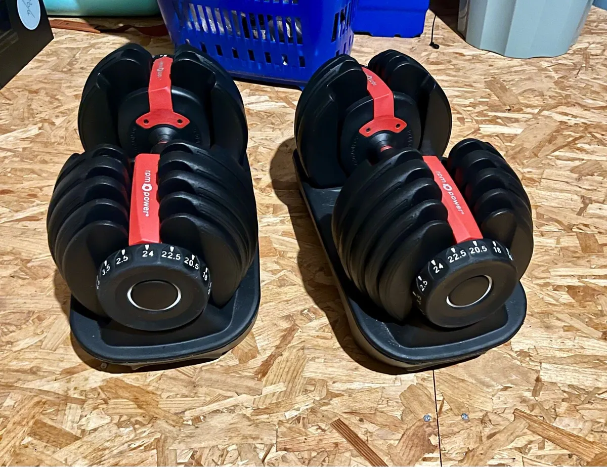 RPM Power Adjustable Dumbbells Pair - Image 2