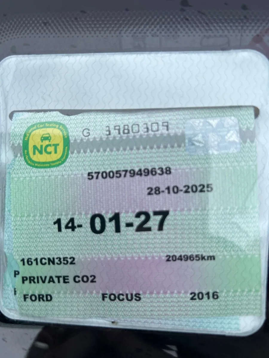 2016 Ford Focus.  NCT 1/27 - Tax 6/26 -New TB kit - Image 2