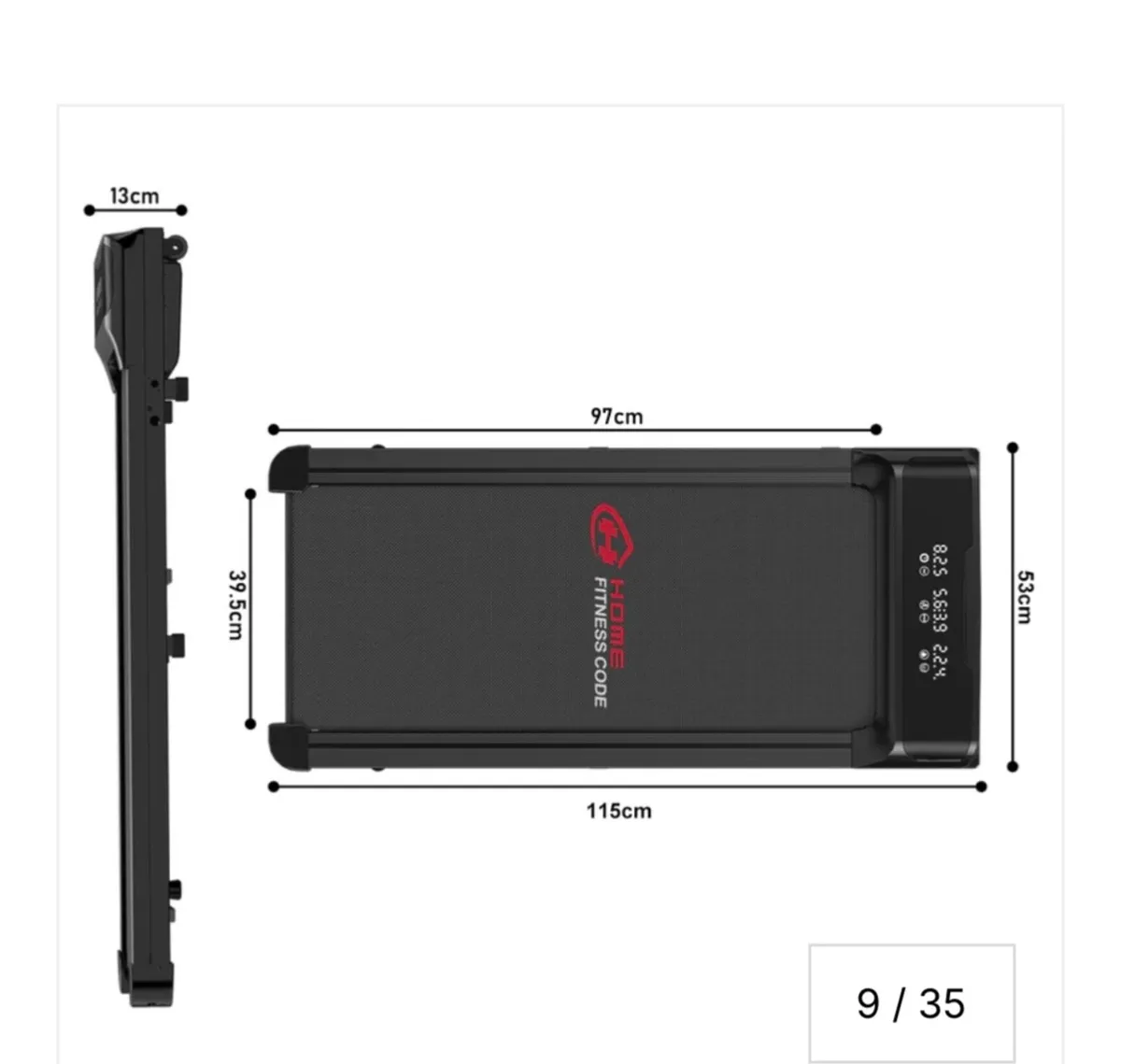 Walking pad/ Treadmill Q2 Pro, Speed 1-10KM/H - Image 3