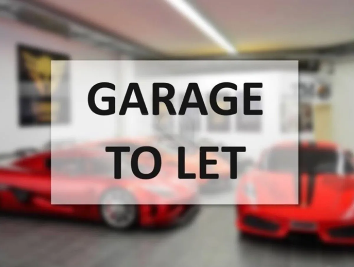 Garage to rent, Dublin 13 - Image 1