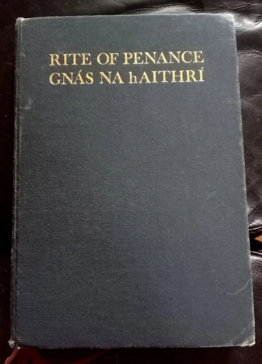 Rite of Penance Vintage Book 1976 - Image 1
