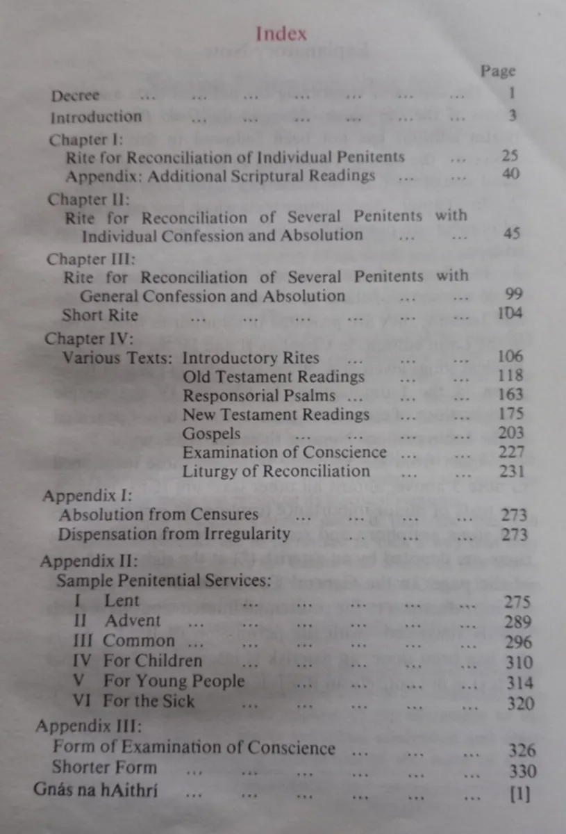 Rite of Penance Vintage Book 1976 - Image 3