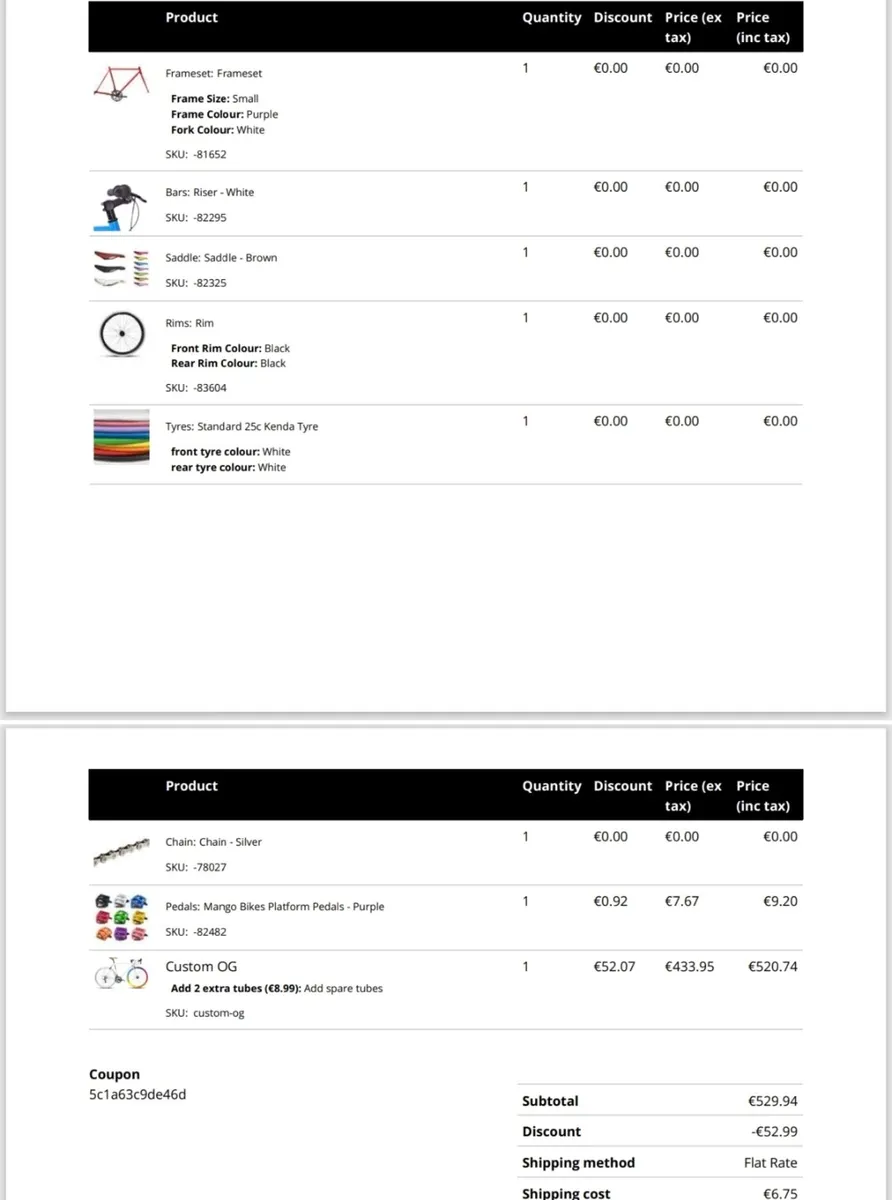 Bespoke Mango Road bikes - Image 4