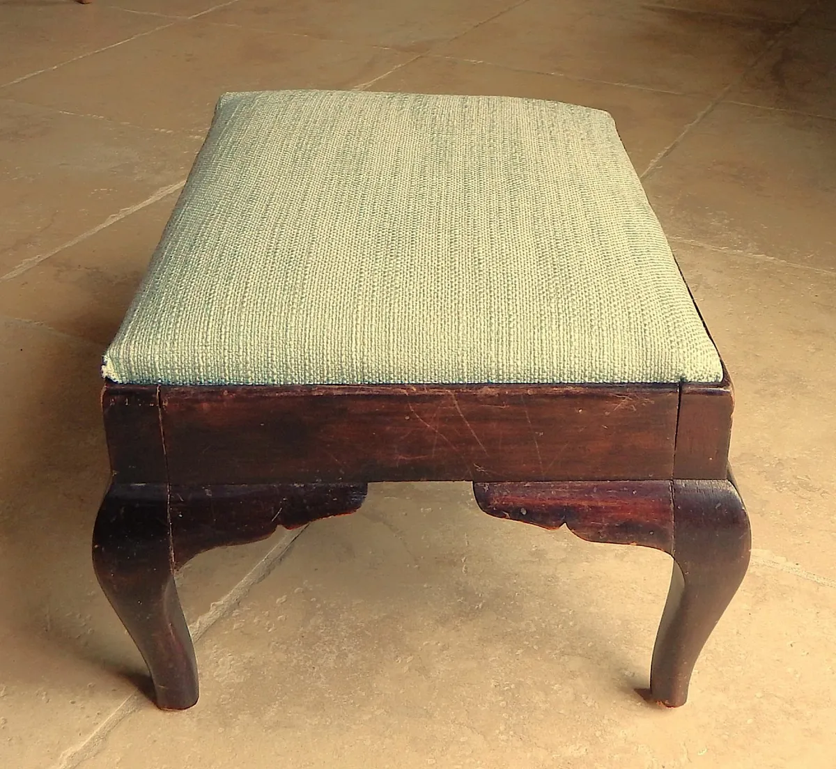 Vintage Wooden Foot Stool - Image 3