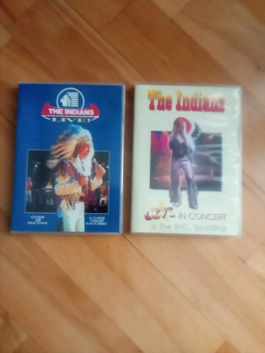 2. D.V.D. s.   OF. THE INDIANS   SHOWBAND - Image 1