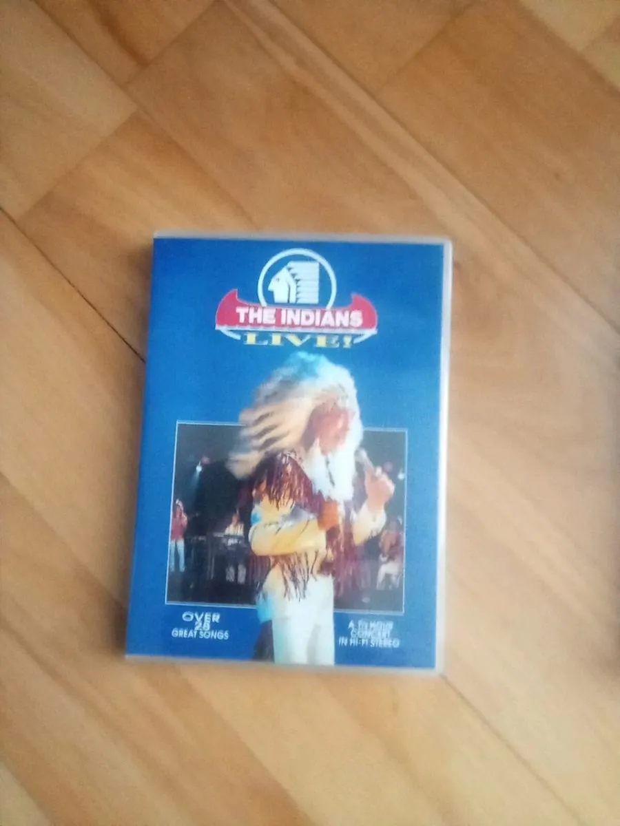 2. D.V.D. s.   OF. THE INDIANS   SHOWBAND - Image 2