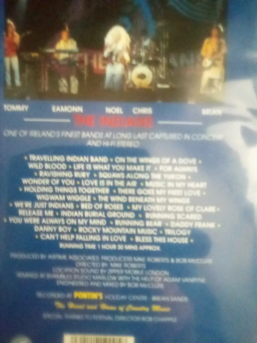 2. D.V.D. s.   OF. THE INDIANS   SHOWBAND - Image 3