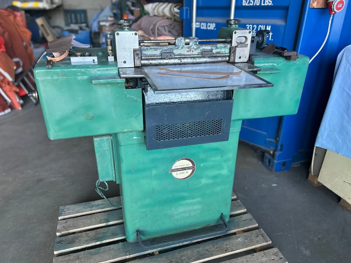 Camoga C 400 M – Leather Splitting Machine - Image 1