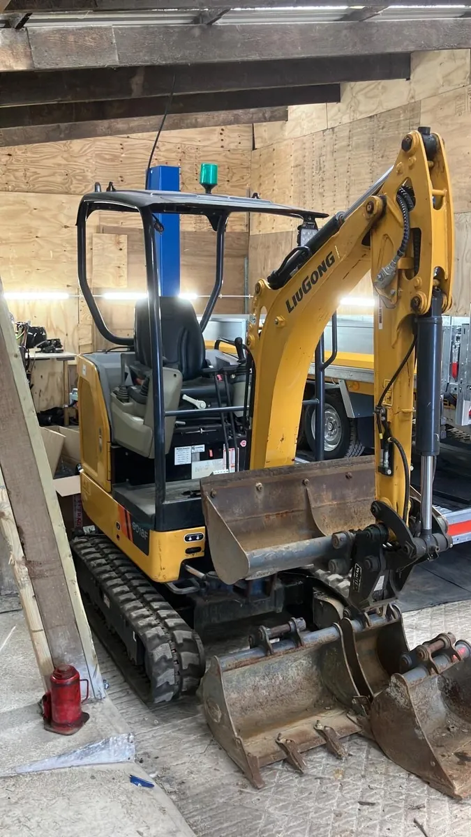 Liugong Mini digger 2022 1.8 ton Yanmar diesel - Image 2