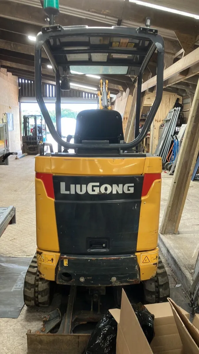 Liugong Mini digger 2022 1.8 ton Yanmar diesel - Image 3