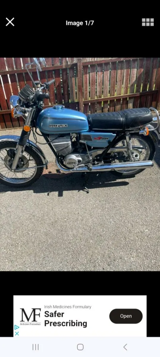 Suzuki gt250 mint bike - Image 1